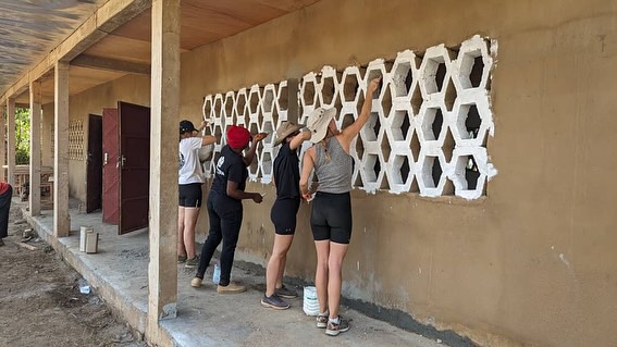 Travail sur le chantier